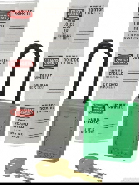 Lockout Padlock: Keyed Different, Key Re